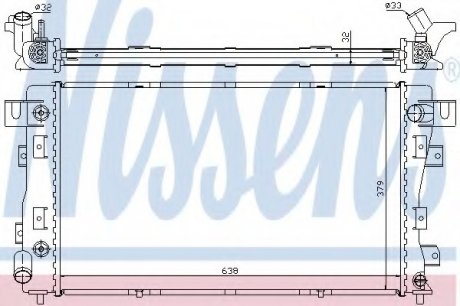 Радиатор NISSENS 609771