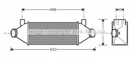 Интеркулер AVA FDA 4314