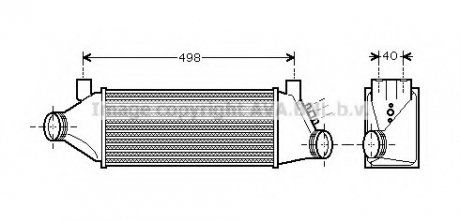 Интеркулер AVA FDA4385