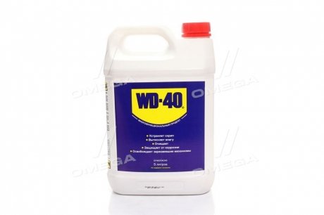 Мультиспрей WD40 / 5 л. / рідина / + розпилювач / WD-40 WD40 5000 (фото 1)
