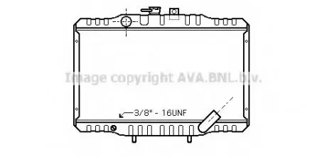 Радіатор AVA MTA 2062