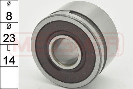 Підшипник B8-85D Ball Bearing (23x8x14) ERA 218005