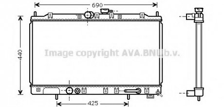 Радіатор AVA MT 2123