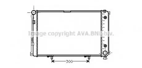 Радиатор AVA MS 2061