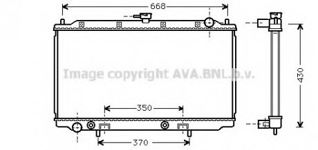 Радіатор AVA DN 2196