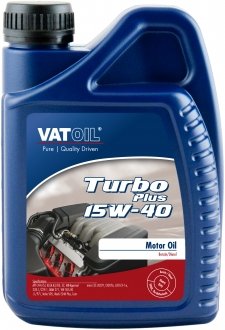 Олія моторна Turbo Plus 15W-40 1л VATOIL 50055 (фото 1)