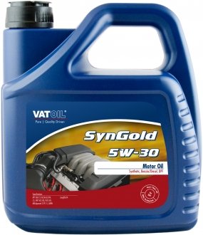 Олива моторна SynGold 5W-30 4 л VATOIL 50026