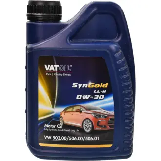 Моторна олива SynGold LL-II 0W-30 синтетична 1 л VATOIL 50003