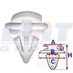 Клипса ELIT C60427