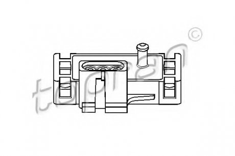 Датчик тиску у впускному газопроводі 206952755 TOPRAN 206952