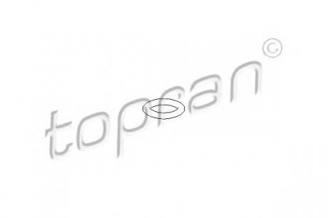 Прокладка фланця системи охолодження 104529015 TOPRAN 104529 (фото 1)