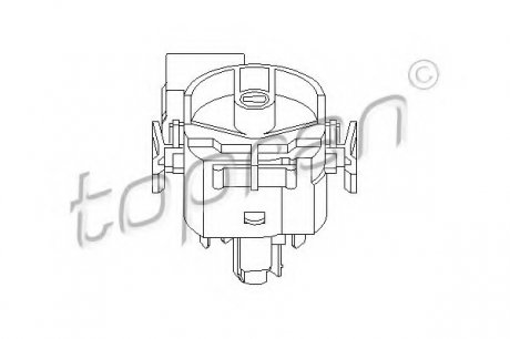 Контактная группа замка зажигания 205656755 TOPRAN 205656