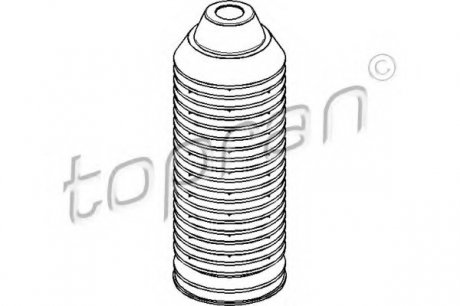 Пыльник переднего амортизатора 103496546 TOPRAN 103496 (фото 1)