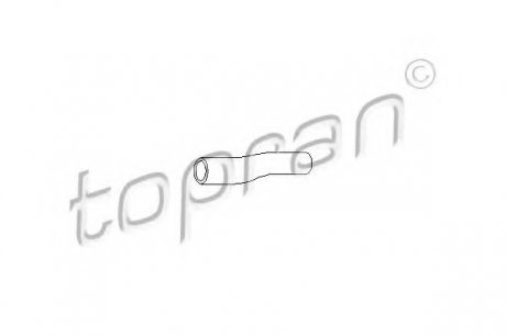 Шланг радіатора (система охолодження) TOPRAN 101454 (фото 1)