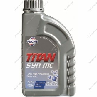 Олива для двигуна FUCHS TITAN SYN MC 10W-40 1L