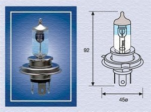 Лампа накаливания MAGNETI MARELLI H4 12 XL (фото 1)