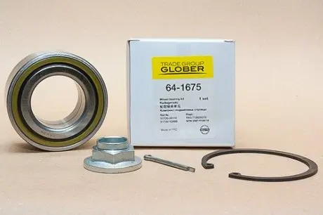Подшипник ступицы шариковый GLOBER 64-1675