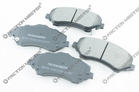 Колодки гальмівні дискові Brake Pads Premium FRICTION MASTER MKD1327 (фото 1)