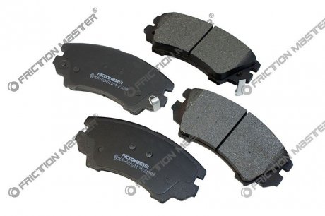 Колодки гальмівні дискові Brake Pads Premium FRICTION MASTER MKD1404 (фото 1)