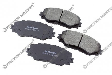 Колодки гальмівні дискові Brake Pads Premium FRICTION MASTER MKD1210 (фото 1)