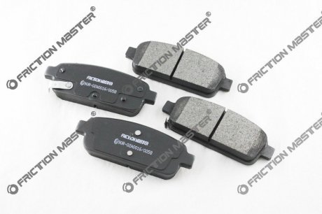 Колодки гальмівні дискові Brake Pads Premium FRICTION MASTER MKD1468 (фото 1)