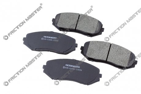 Колодки гальмівні дискові Brake Pads Premium FRICTION MASTER MKD1188 (фото 1)