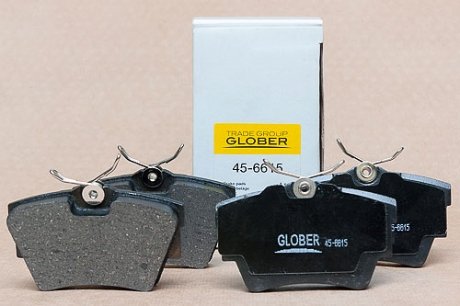 Тормозные колодки дисковые GLOBER 45-6615 (фото 1)