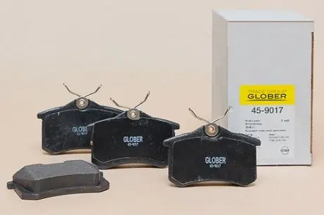 Фото запчастини Гальмівні колодки дискові GLOBER 45-9017 Гальмівні колодки дискові GLOBER 45-9017
