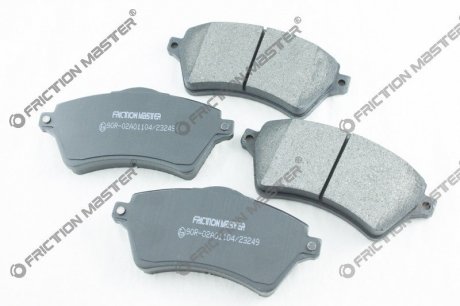 Колодки гальмівні дискові Brake Pads Premium FRICTION MASTER MKD926