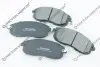 Колодки гальмівні дискові Brake Pads Premium FRICTION MASTER MKD815 (фото 1)