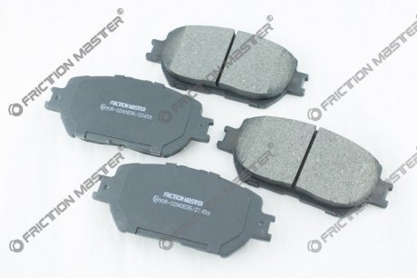 Колодки гальмівні дискові Brake Pads Premium FRICTION MASTER MKD908