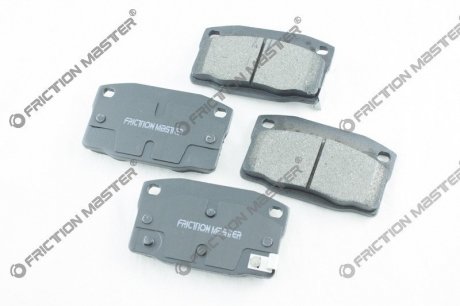 Колодки гальмівні дискові Brake Pads Premium FRICTION MASTER MKD378 (фото 1)