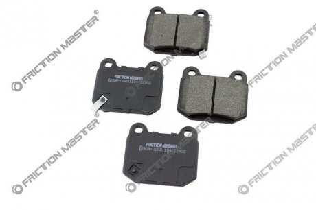 Колодки гальмівні дискові Brake Pads Premium FRICTION MASTER MKD961
