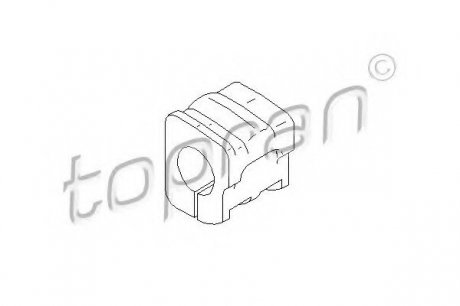 Втулка стабилизатора 107301755 TOPRAN 107301 (фото 1)