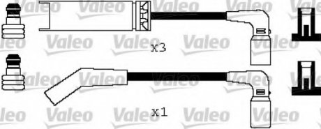 Высоковольтные провода VALEO 346355 (фото 1)