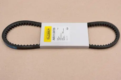 Фото запчастини Ремінь клиновий GLOBER AVX 11.5X755 Ремінь клиновий GLOBER AVX 11.5X755