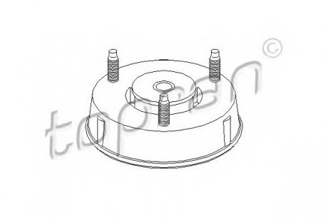 Опора амортизатора 302358755 TOPRAN 302358