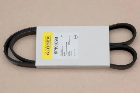 Ремень поликлиновой GLOBER 6PK1098