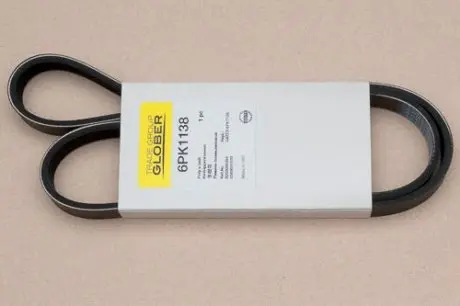 Ремінь поліклінової GLOBER 6PK1138