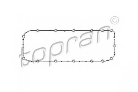 Прокладка поддона 201322786 TOPRAN 201322