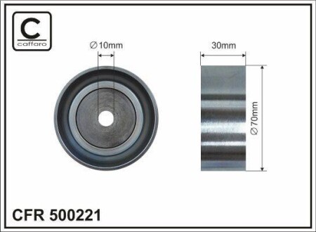 Направляющий ролик CAFFARO 500221