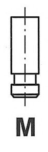 Клапан впускной FRECCIA R4486/RNT (фото 1)