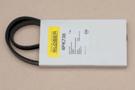 Ремінь поліклінової GLOBER 4PK738