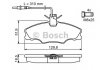 Колодки гальмівні дискові BOSCH 0986424227 (фото 8)