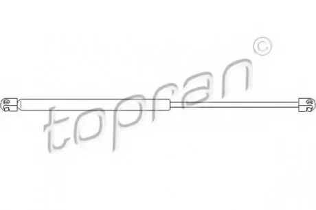 Стойка багажника 205422586 TOPRAN 205422
