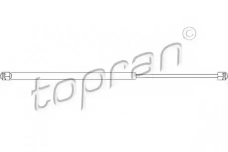 Стійка багажника 200012586 TOPRAN 200012
