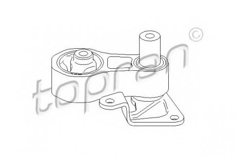 Опора двигуна 302762755 TOPRAN 302762