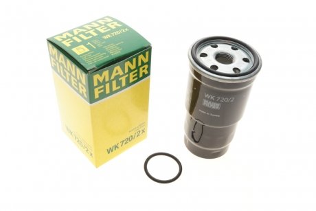 Фільтр паливний дизельний -FILTER MANN (Манн) WK 720/2 X (фото 1)