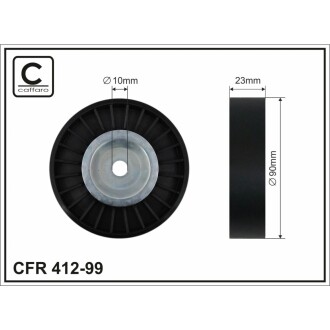 Ролик натяжителя CAFFARO 412-99