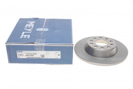 Тормозной диск MEYLE 1155230025 (фото 1)